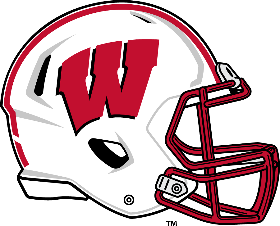 Wisconsin Badgers 2017-Pres Helmet Logo DIY iron on transfer (heat transfer)